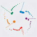 Centers of Gravity and Risk Interconnections