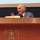 Notte europea del ricercatore: la prolusione di Piero Bassetti all'Università della Tuscia