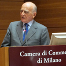 Piero Bassetti riceve il premio Gabriele Lanfredini