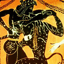 Teseo uccide il Minotauro