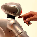 robot e uomo