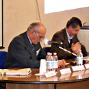 Piero Bassetti e Luca Marini